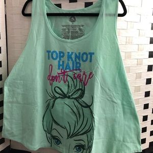 New with Tags Disney 2XL Tinkerbell RacerBack Tee